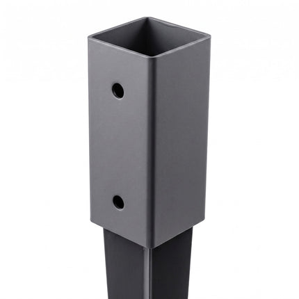 Set of 4 Stainless Steel Drive-In Post Anchors, 61 x 750 mm