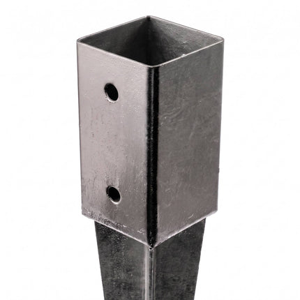 Set of 4 Stainless Steel Drive-In Post Anchors, 81 x 750 mm