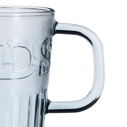 Set of 4 drinking glasses with handles