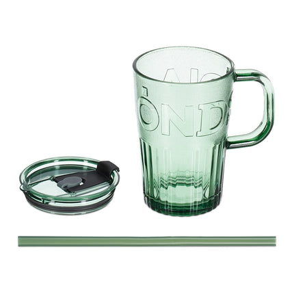4er-Set Trinkgläser mit Henkel