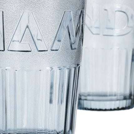 Set of 4 drinking glasses with handles