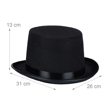 Set of 4 top hats