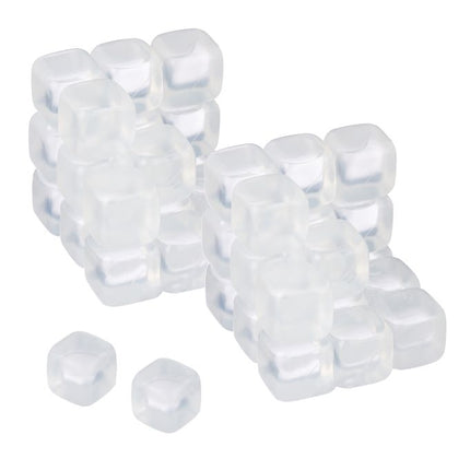 Set mit 50 wiederverwendbaren Eiswürfeln