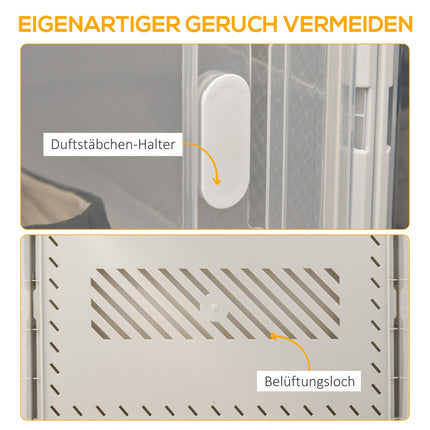 Lot de 8 boîtes à chaussures, organiseur à chaussures avec portes magnétiques, boîte à chaussures avec couvercle, rangement à chaussures en plastique, pour chaussures jusqu'à la pointure 45, transparent + blanc