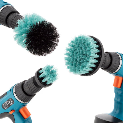 Set of Cleaning Brushes for Drill Cyclean InnovaGoods 3 Pieces