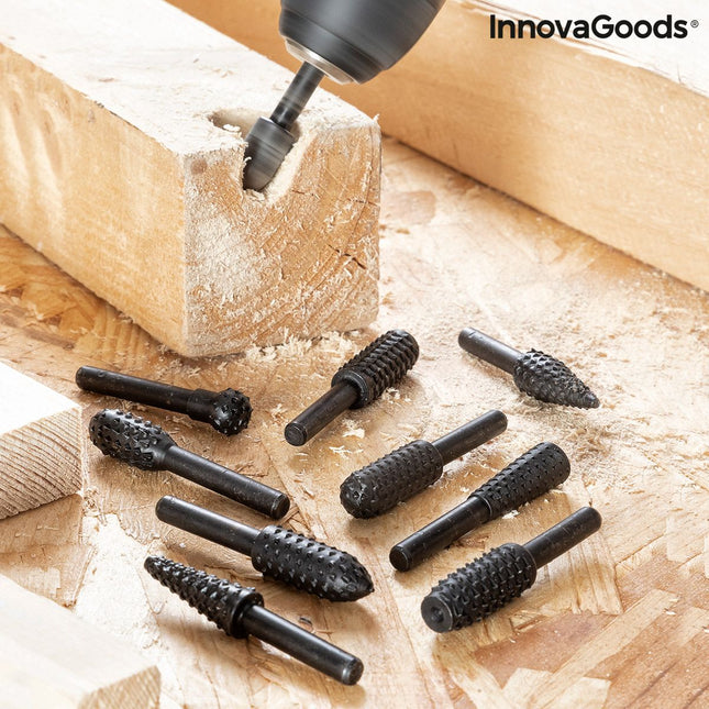 Bohrer-Set Driwills InnovaGoods 10 Einheiten