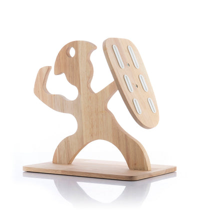 Messerset mit Holzsockel Spartan InnovaGoods 7-teilig