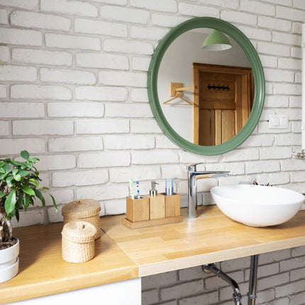 Badezimmer-Accessoire-Set aus Bambus