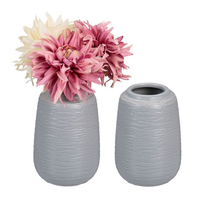 Set of ceramic vases