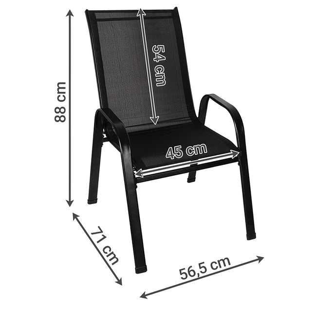 Gartenstuhl-Set - 4-tlg. Gardlov 25415