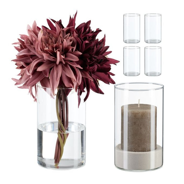 Satz Glasvasen