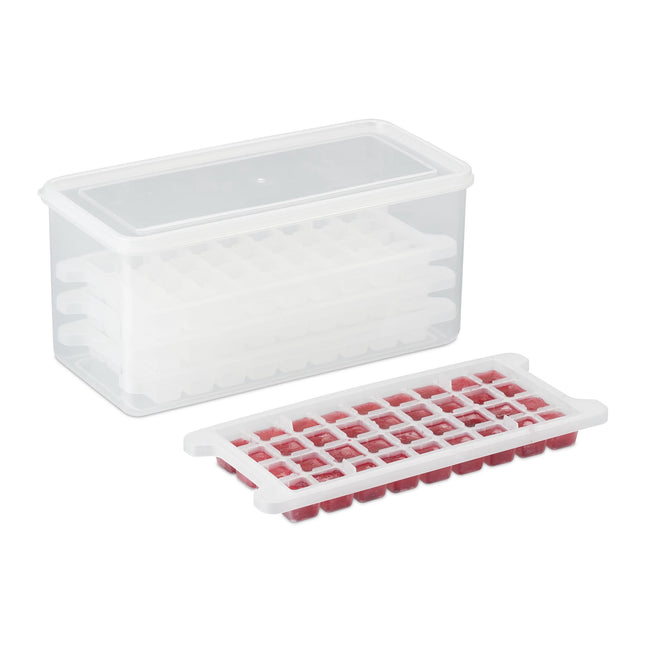 Eiswürfelformen-Set mit Box und Deckel