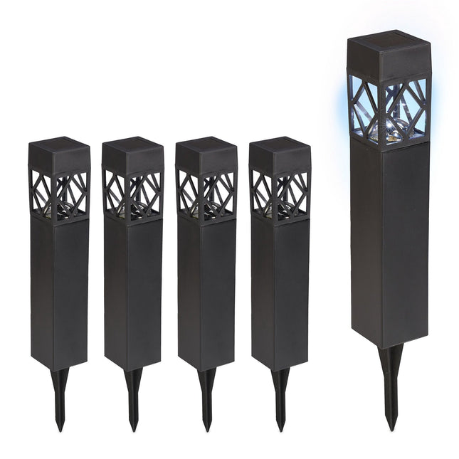 Set of solar lamps