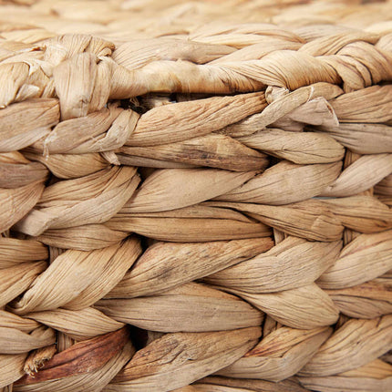 Set of storage baskets water hyacinth