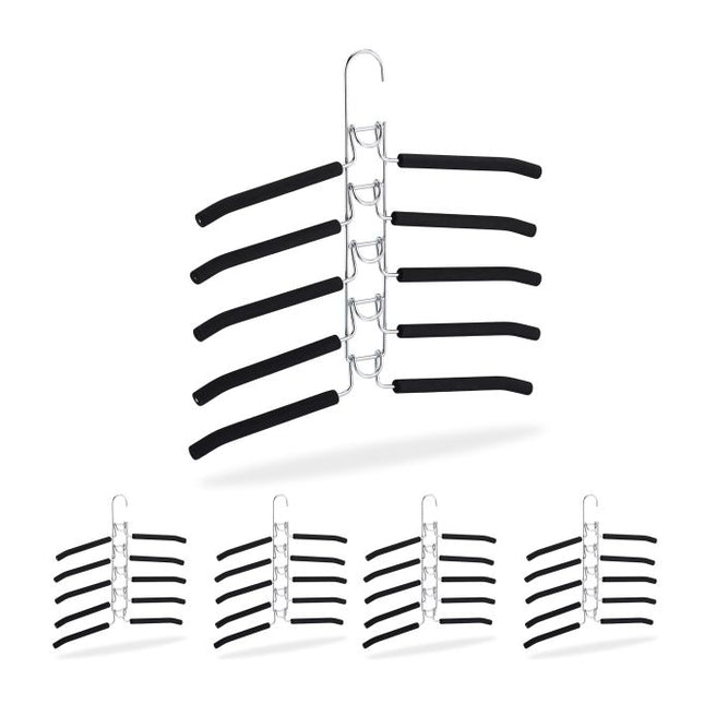 Several clothes hangers 5-pack