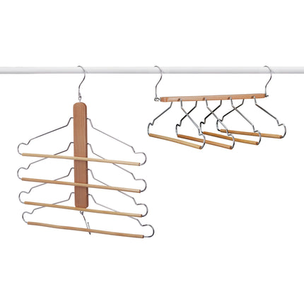 Several hangers