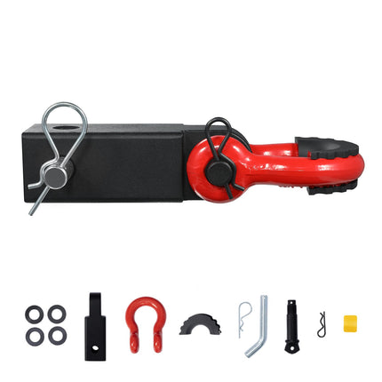 Shackle Hitch Receiver for 2 In, 52,900 lb, Lock Pin