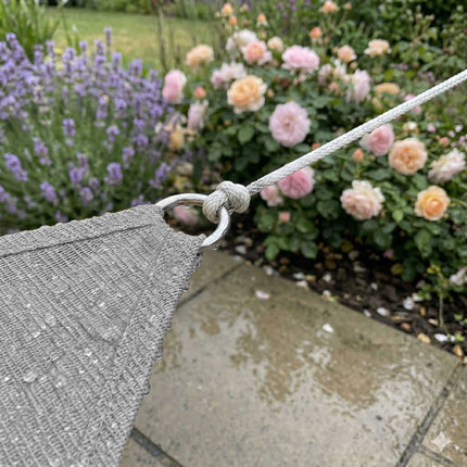 Sonnensegel mit Ösen, atmungsaktiver HDPE-Sonnenschutz