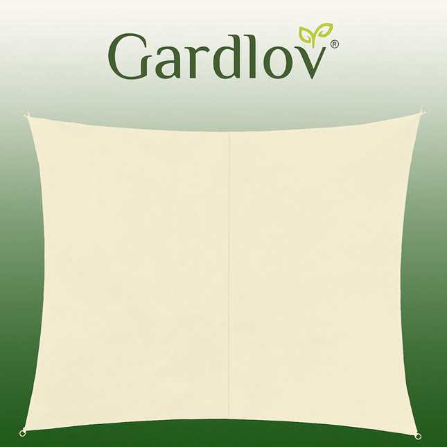 Sonnensegel 3x2m - beige Gardlov 23163 