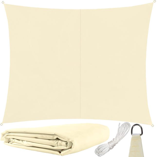 Sonnensegel 3x2m - beige Gardlov 23163 