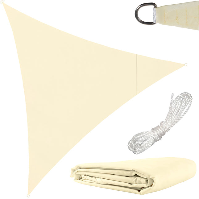 Sonnensegel 3x3x3 beige Gardlov 23146 