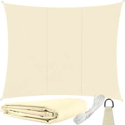 Sonnensegel 4x3m - beige Gardlov 23144 
