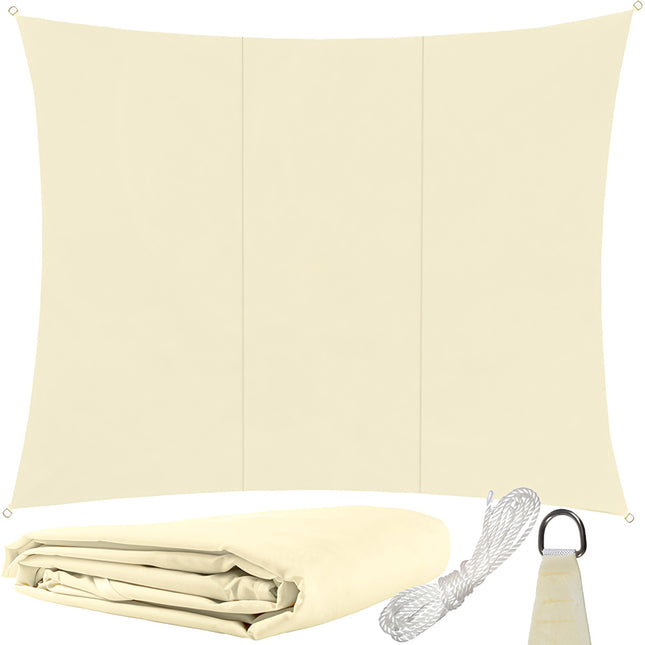 Sonnensegel 4x3m - beige Gardlov 23144 