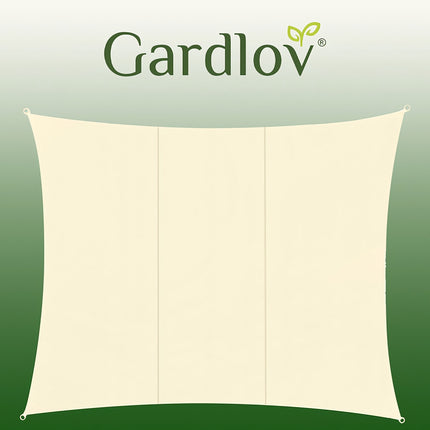 Sonnensegel 4x3m - beige Gardlov 23144 