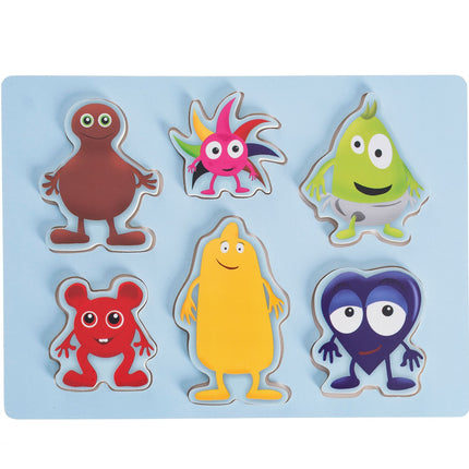 Puzzle de formes 6 figures