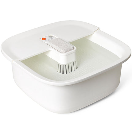 Sharper Image Hydro Foot Spa with Bubble Massage and Heating, Massage Rollers