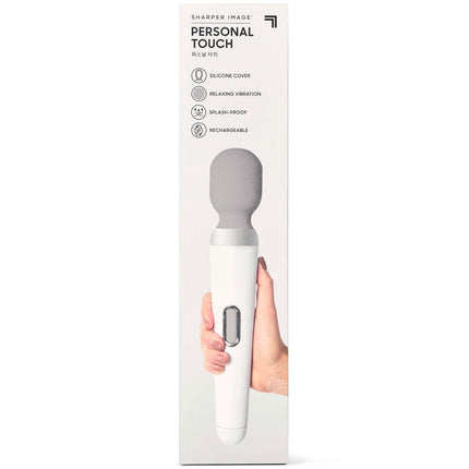 Sharper Image Personal Touch Wireless Massage Wand, 8 Vibration Settings, 31 cm