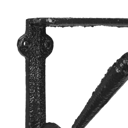 Ensemble d'angles d'étagère avec 2 clés