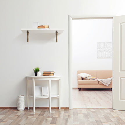 Ensemble d'angles d'étagère avec 2 clés