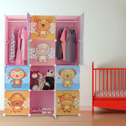 Étagère pour chambre d'enfant avec motif