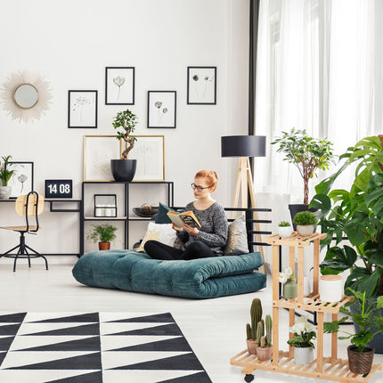 Étagère pour plantes en bambou