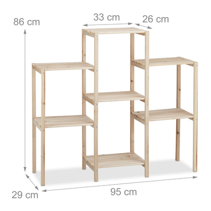 Regal für Pflanzen Holz
