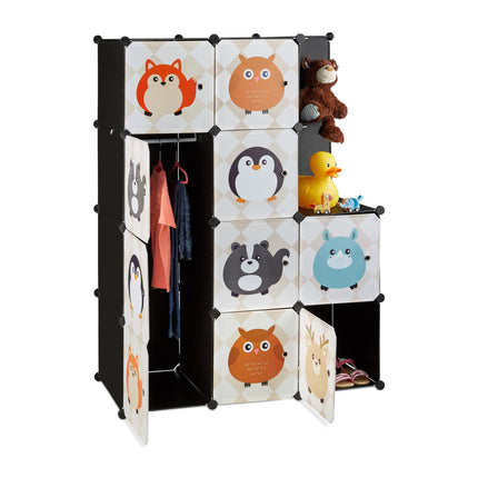 Regal fürs Kinderzimmer mit Tiermotiven