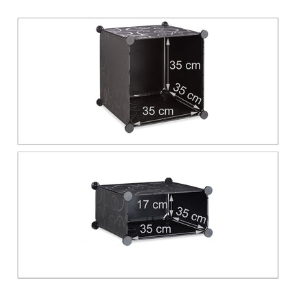 Regalsystem 4 Fächer