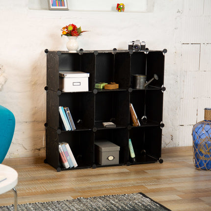 Shelf system 9 compartments