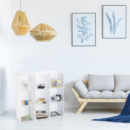 Shelf system 9 compartments