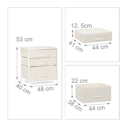 Shelf system different variants beige