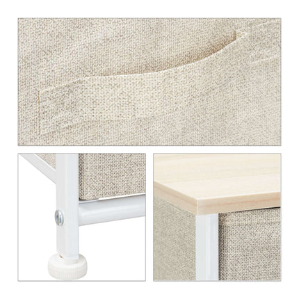 Shelf system different variants beige