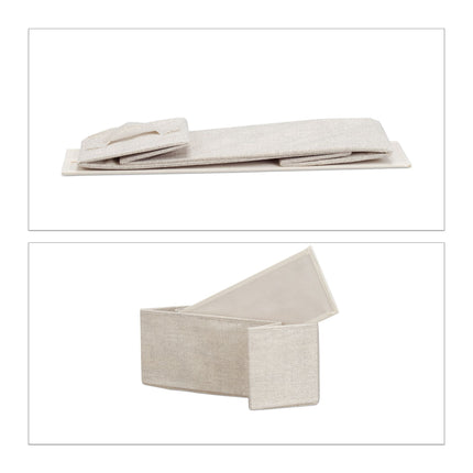 Système d'étagères différentes variantes beige