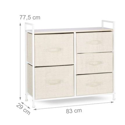 Shelf system different variants beige