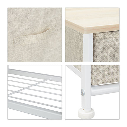 Regalsystem verschiedene Varianten beige