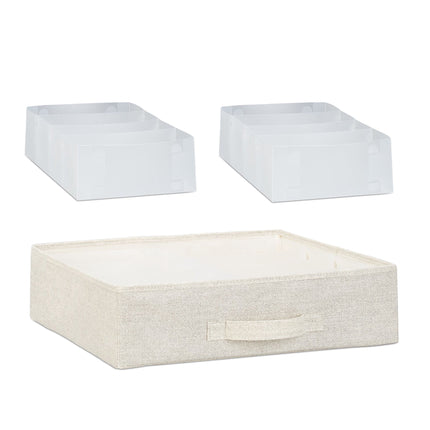 Shelf system different variants beige