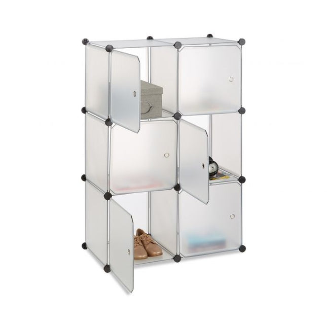 Regalsystem mit 6 Türen