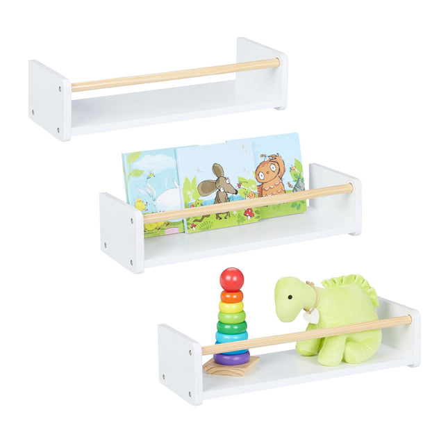Regalwände für Kinder, 3er-Pack