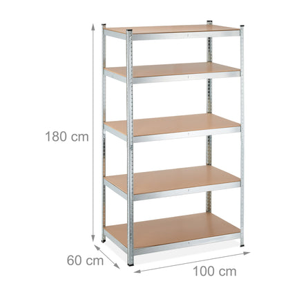 Shelving for heavy vehicles 180x100x60 cm