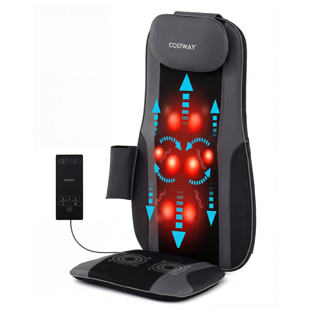 Shiatsu-Massagesitzauflage mit Wärme und Vibration